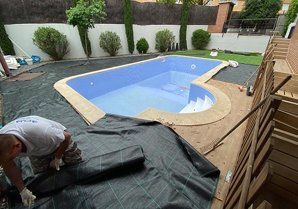 Reforma de piscina en La Garena por Acuaroy